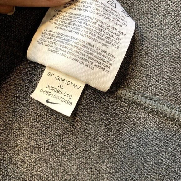 Nike Golf Pullover Mens XL Tour Performance Dri-Fit 1/2 Zip‎ Long Sleeve Lined - Picture 7 of 10